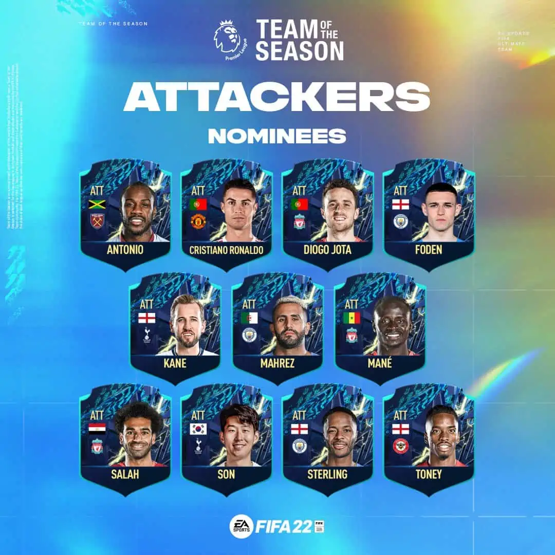 Attackers nominees