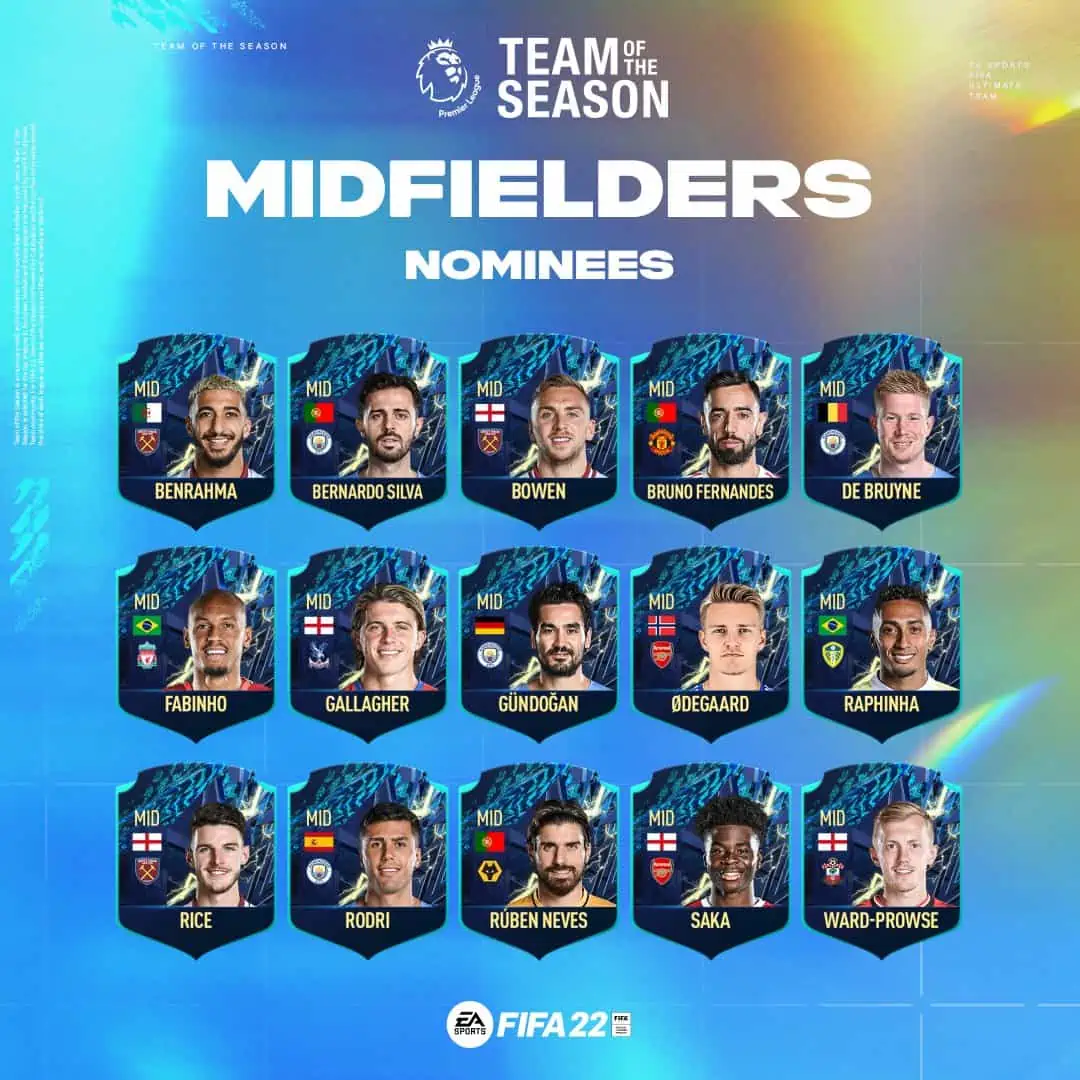 Midfileder nominees