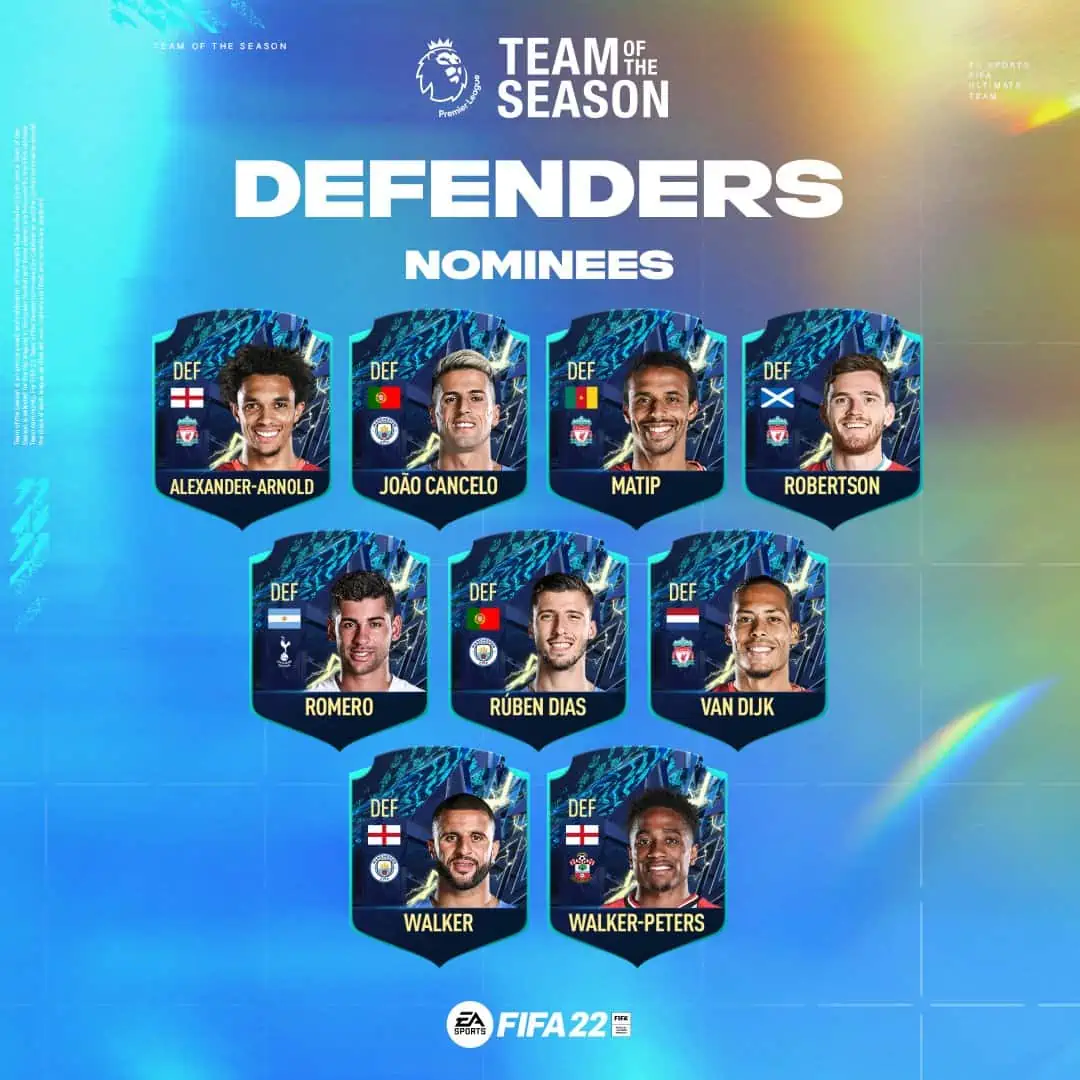 Defenders nominees