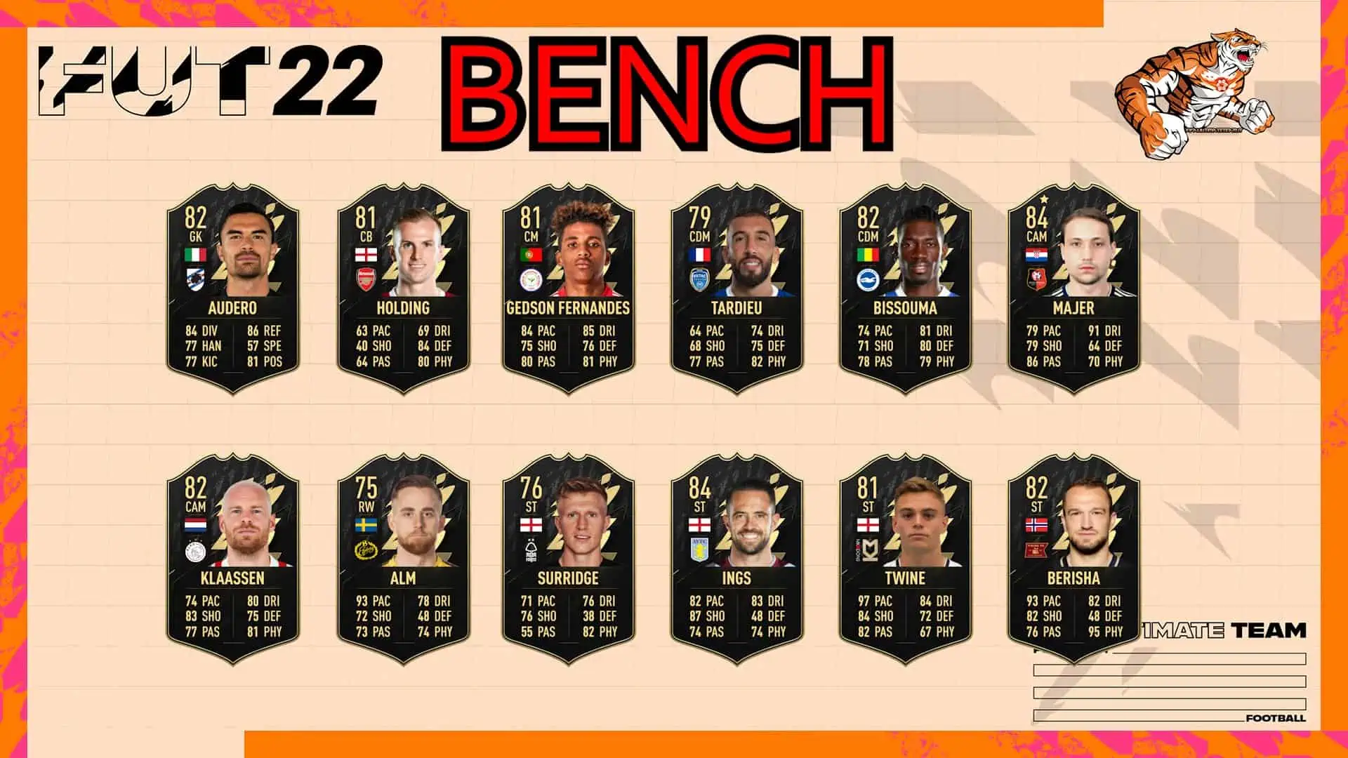 TOTW 33 Subs