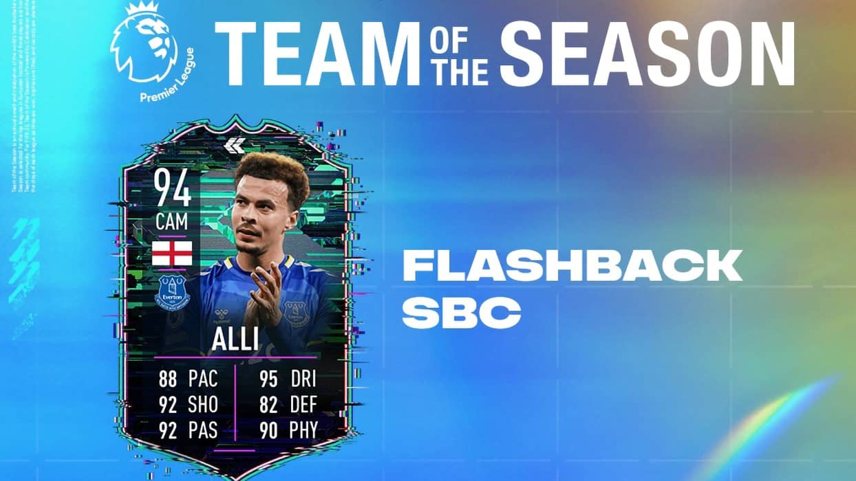 FIFA 22 SBC Dele Alli Flashback TOTS Cheapest Solutions and Review