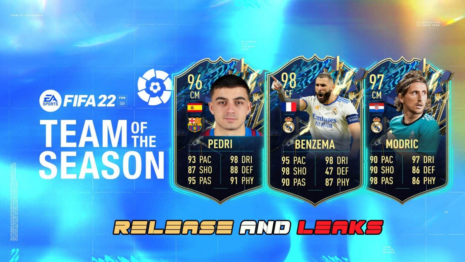FIFA 22 TOTS La Liga Team Release Date and Leaks FifaUltimateTeam.it UK