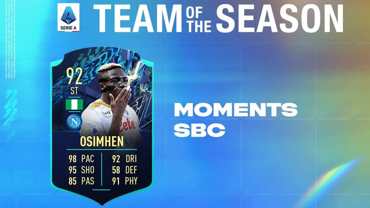 cover osimhen tots moments fifa 22