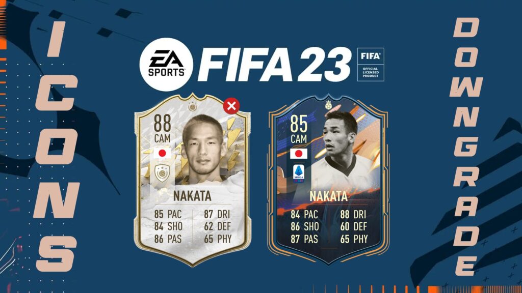 downgrade fifa 23 nakata