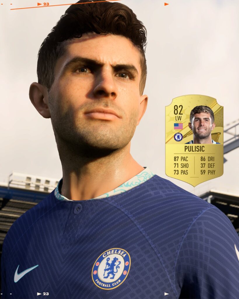 Pulisic potential fifa 18