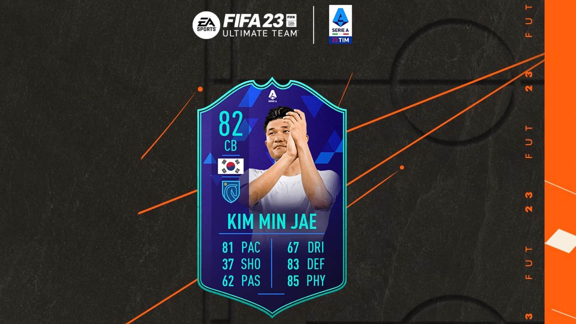 FIFA 23 SBC Kim Min Jae POTM Serie A TIM September Winner Cheapest Solutions and Review FIFA 23 SBC Kim Min Jae POTM Serie A TIM September Winner Cheapest Solutions and Review