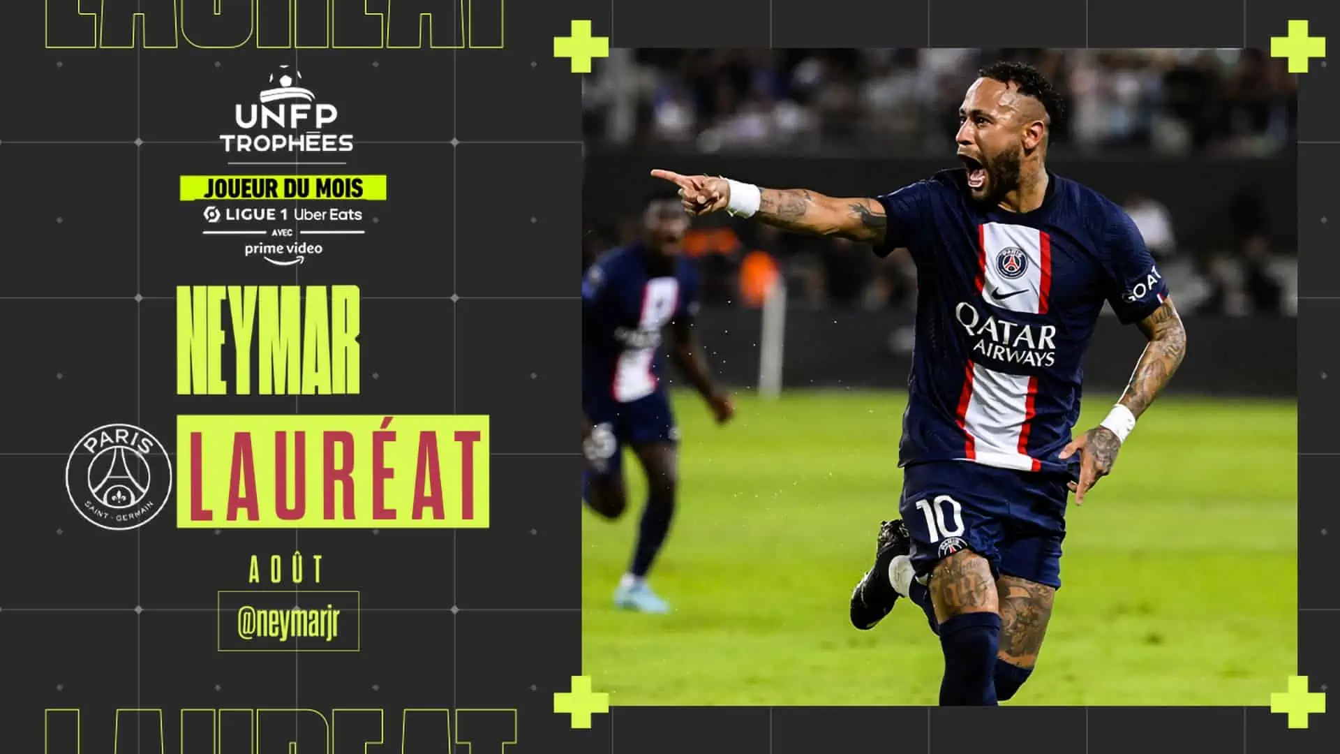cover neymar potm settembre ligue 1 fifa 23
