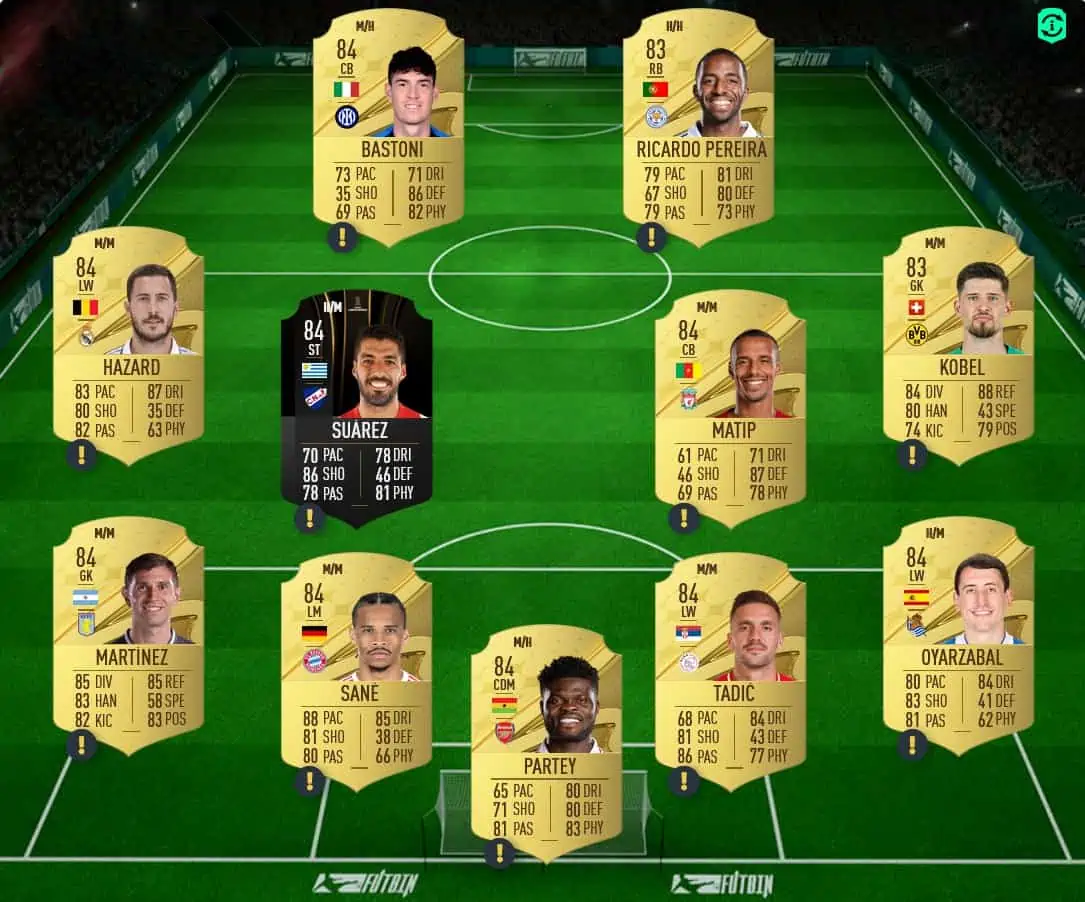 FIFA 23 SBC 86 Icon Upgrade solution