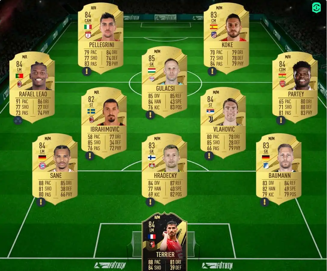 FIFA 23 SBC CHIESA OUT OF POSITION SOLUTION