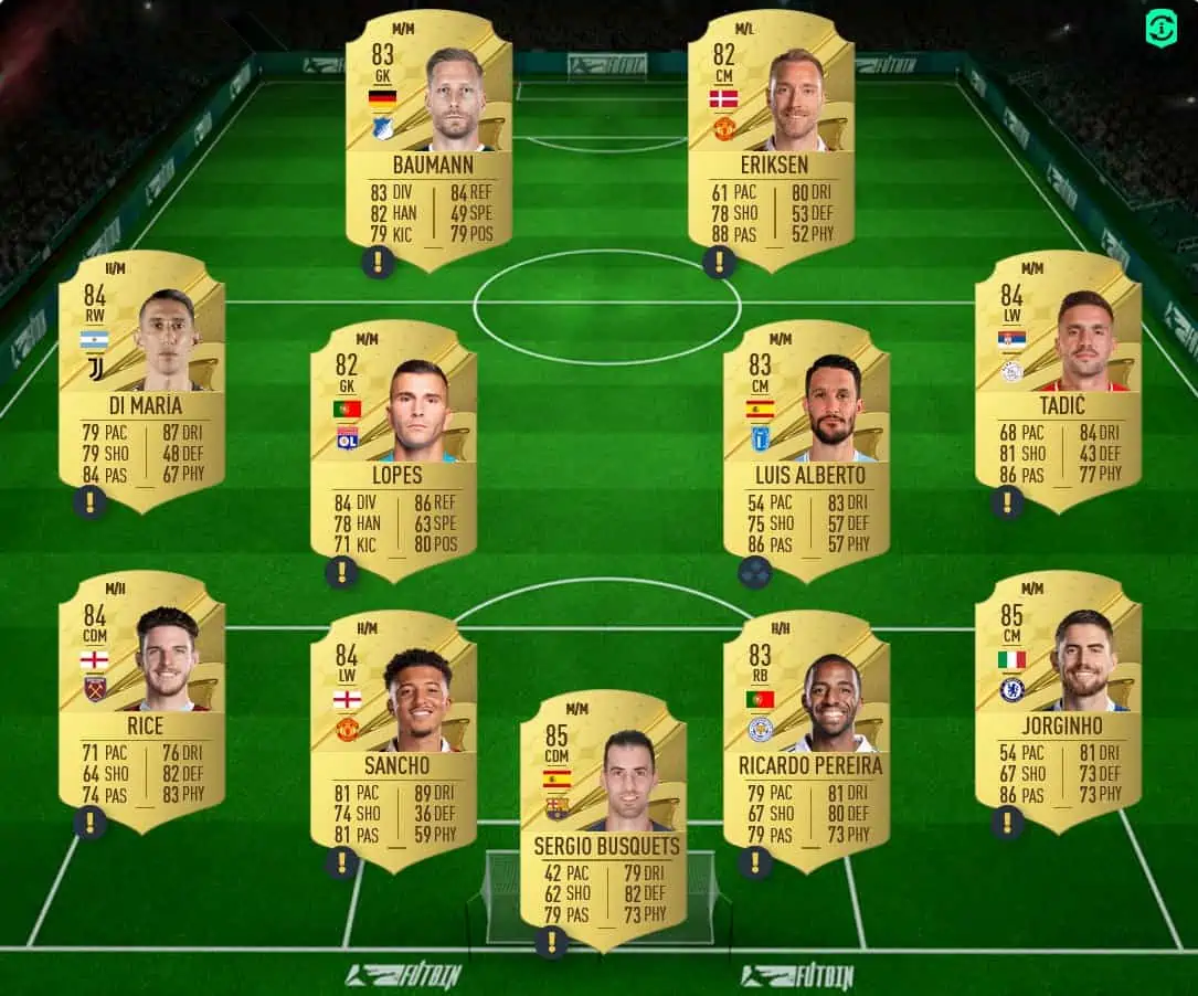 FIFA 23 FAIVRE SBC RB SOLUTION 2