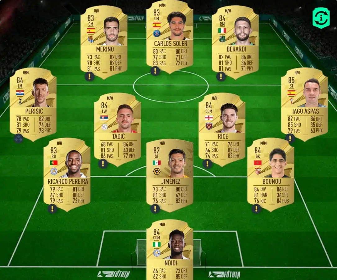 FIFA 23 SBC KULUSEVSKI RTTK SOLUTION