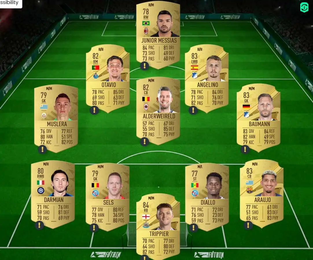 FIFA 23 SBC JOAO MARIO RTTK SOLUTION