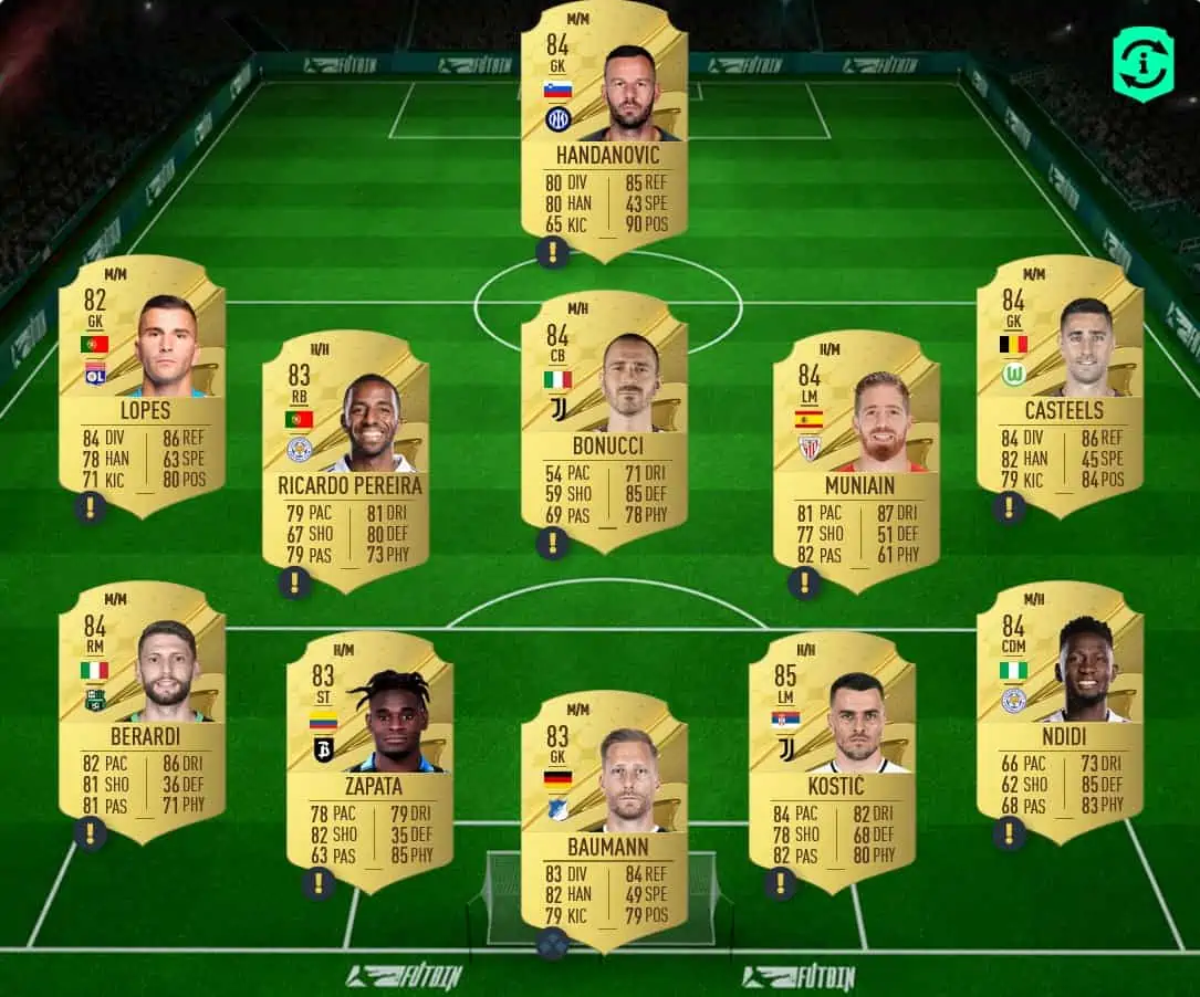 FIFA 23 SUAREZ DYNAMIC DUO SBC