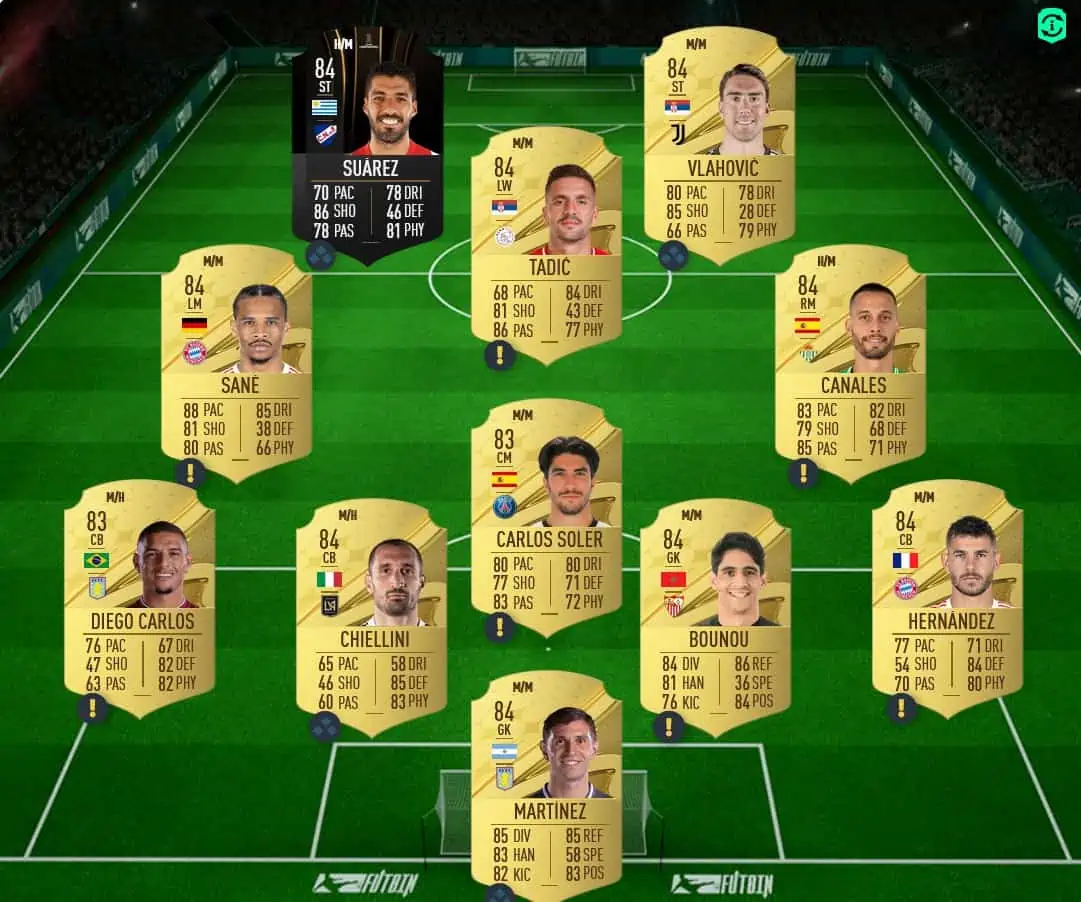 FIFA 23 Telles moments sbc solution