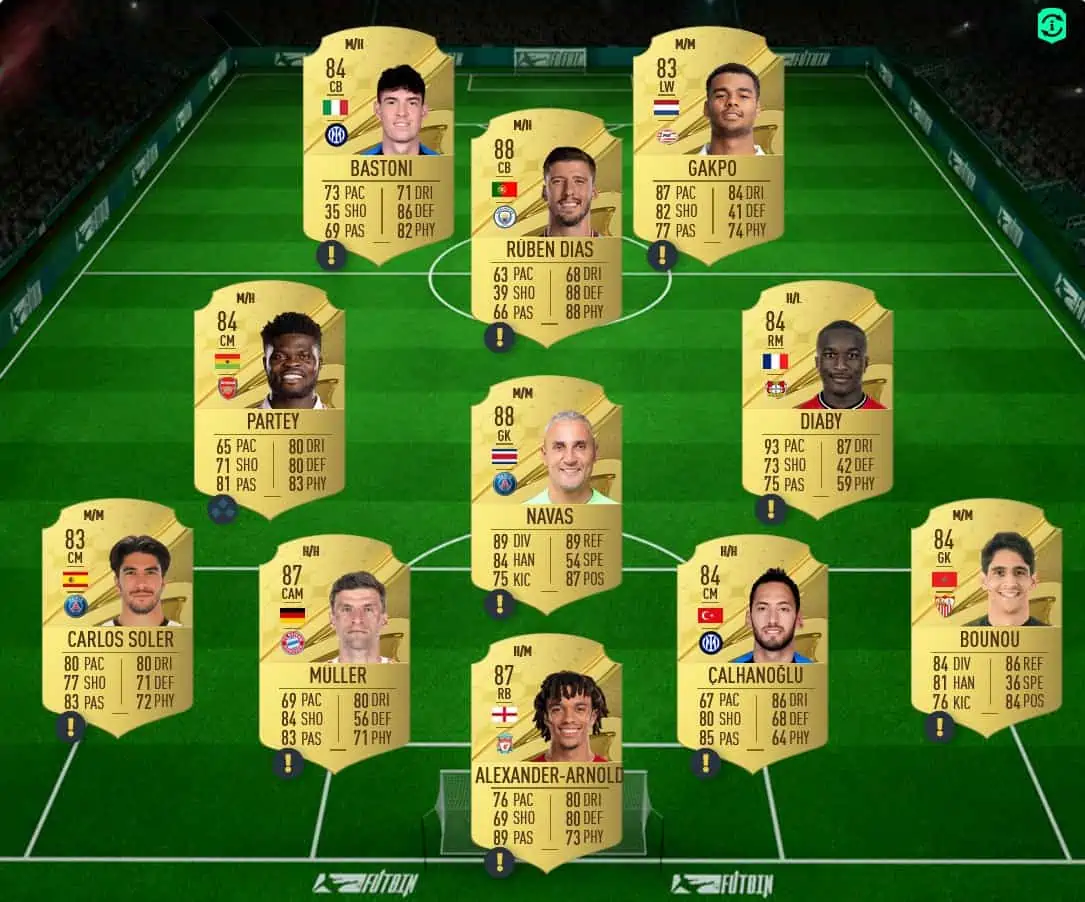 FIFA 23 Telles moments sbc solution 2