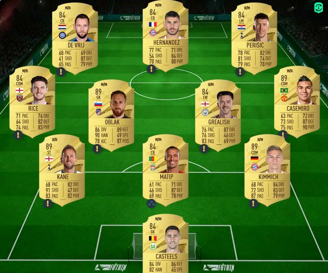 FIFA 23 ALABA RB SBC solution 4