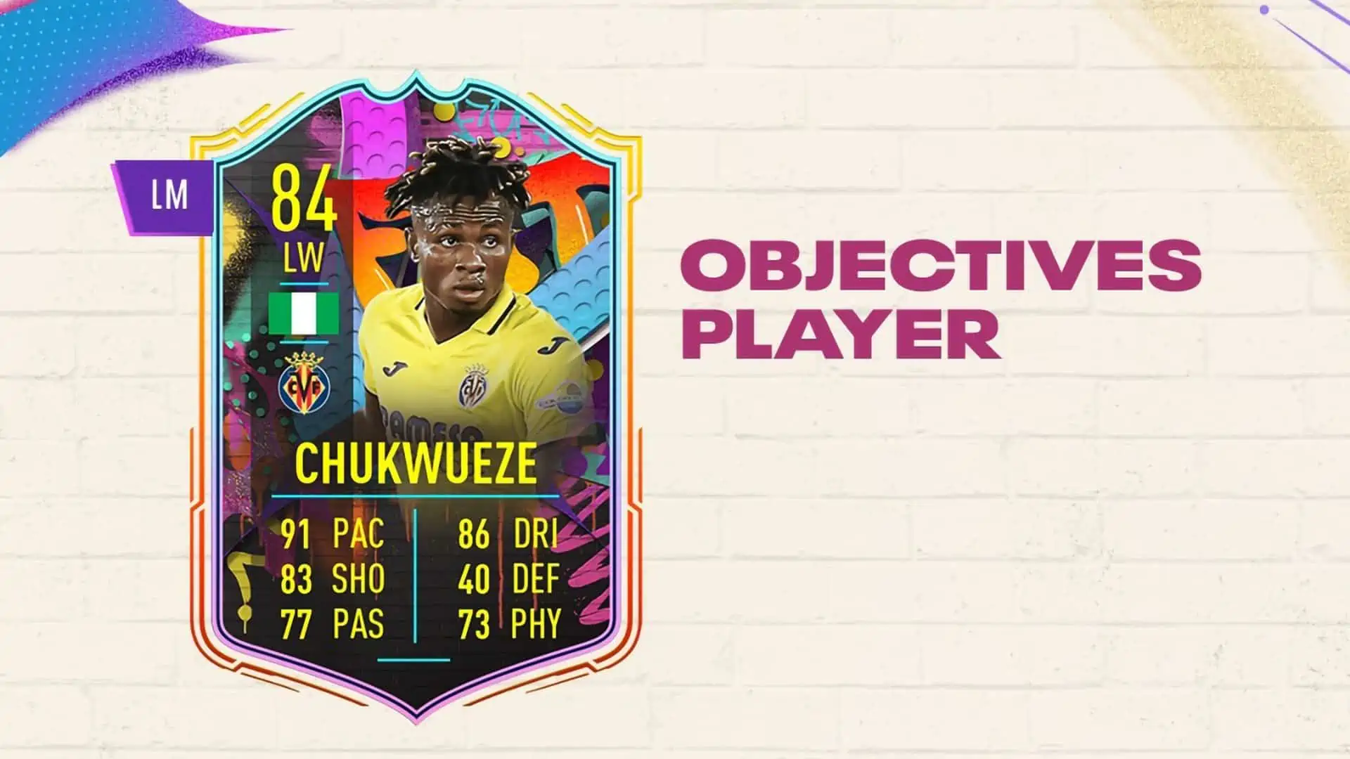 FIFA 23 CHUKWUEZE OBJECTIVES OUT OF POSITION