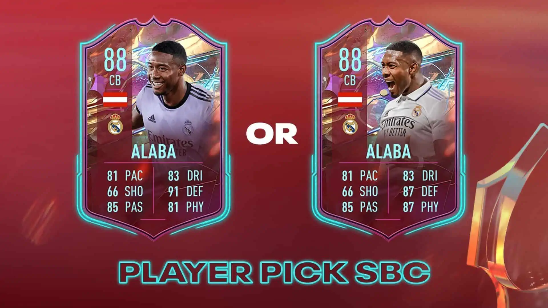 FIFA 23 SBC ALABA RULEBREAKERS PLAYER PICK