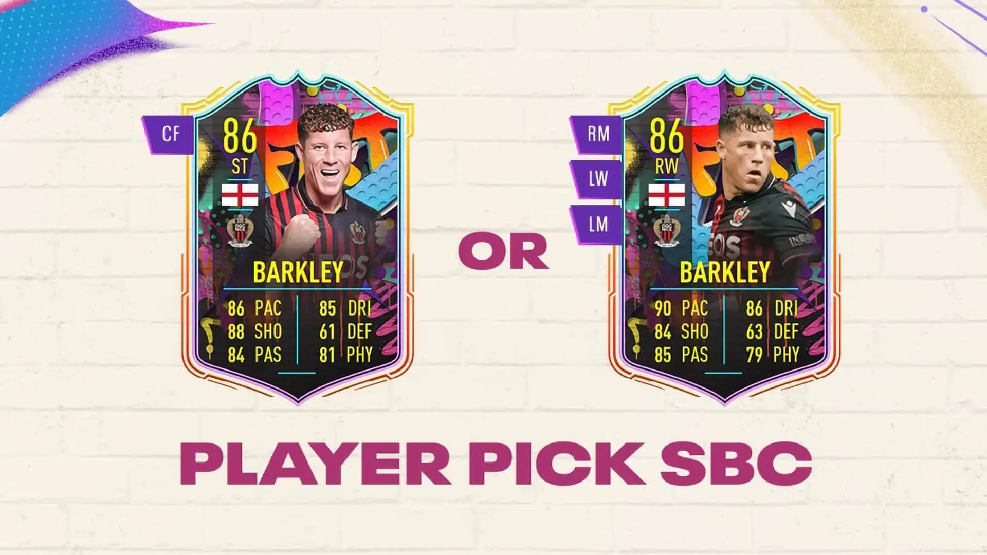 FIFA 23 SBC BARKLEY OUT OF POSUTION
