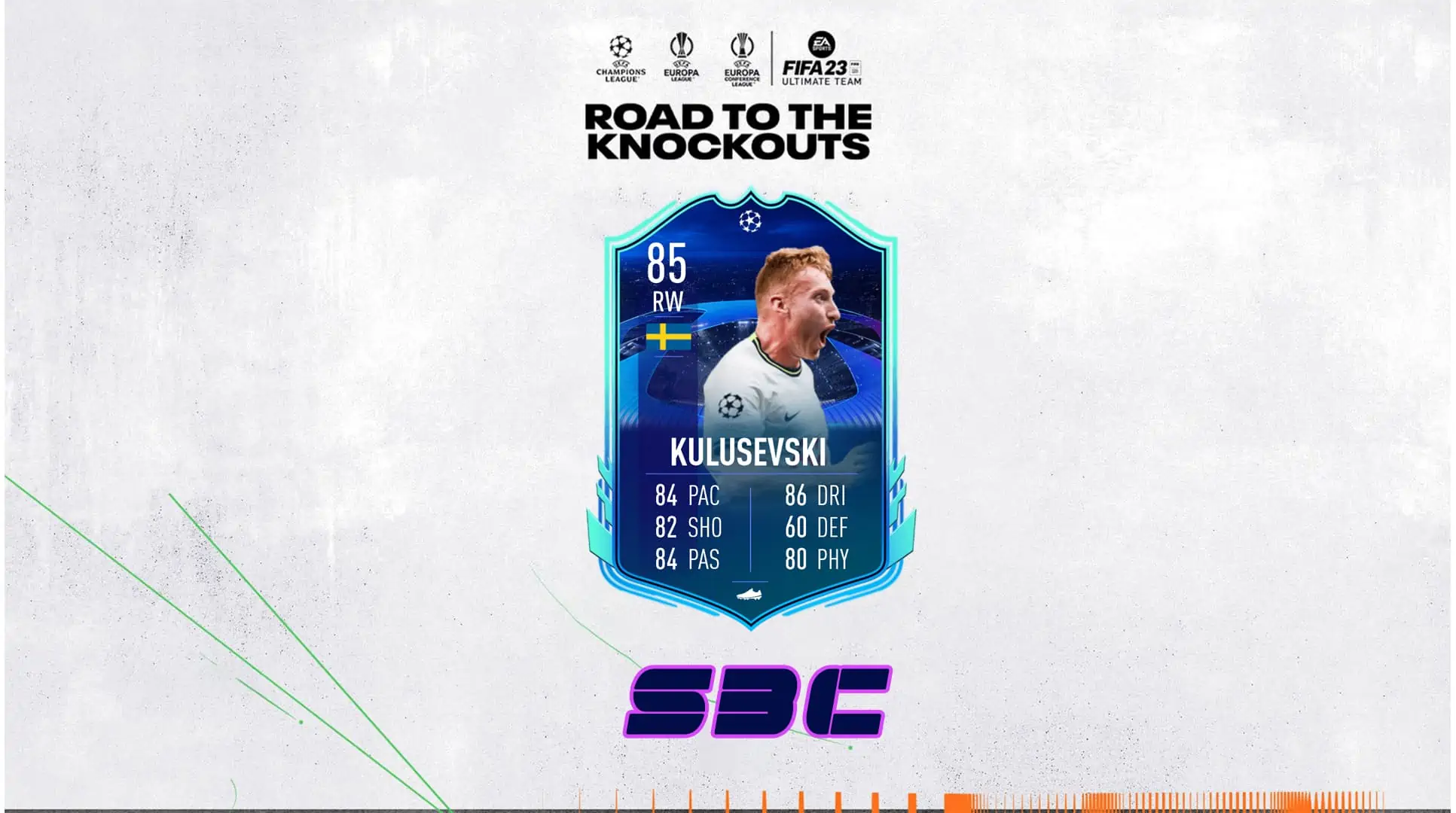 FIFA 23 KULUSEVSKI SBC RTTK STATS