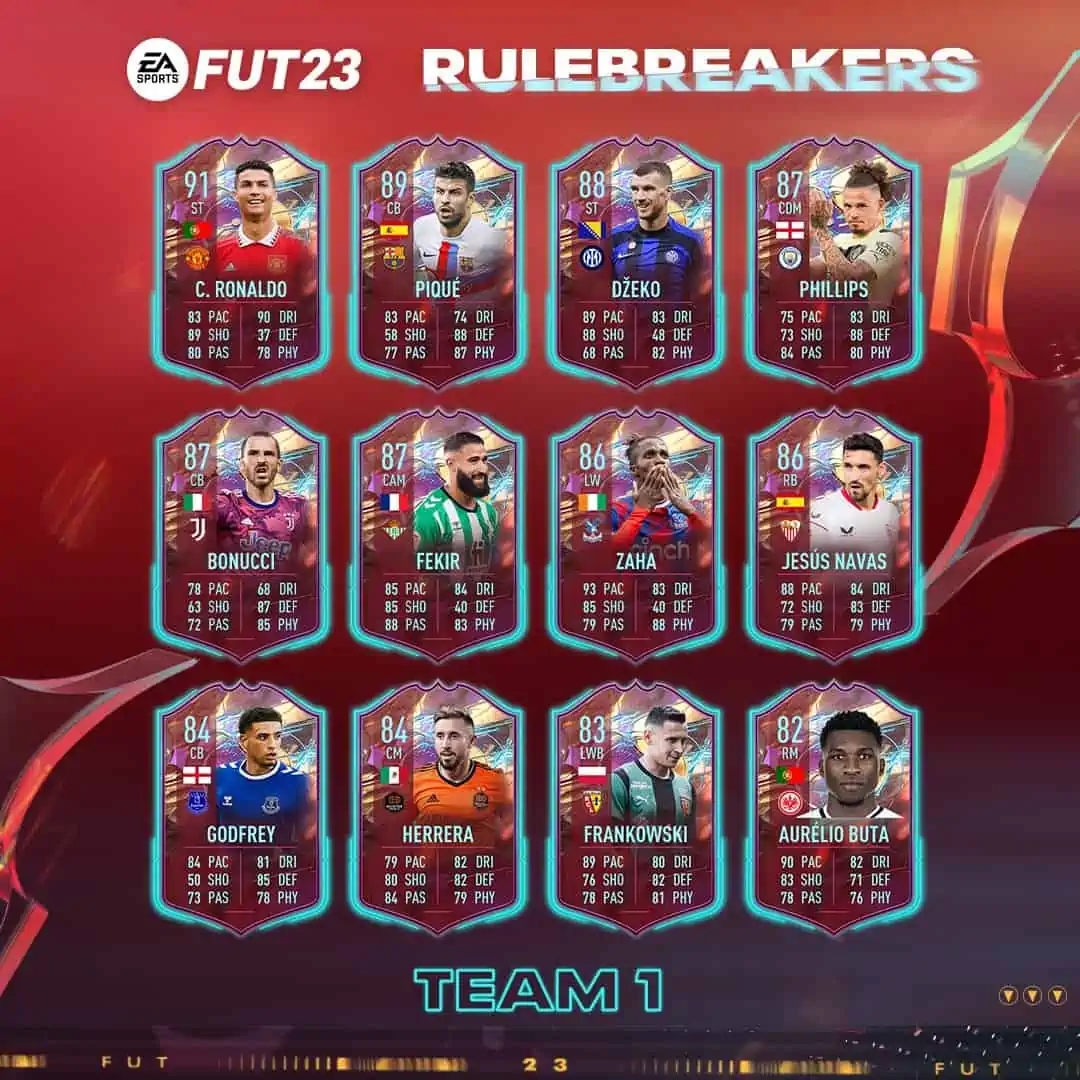 FIFA Rulebreakers team 1 Official