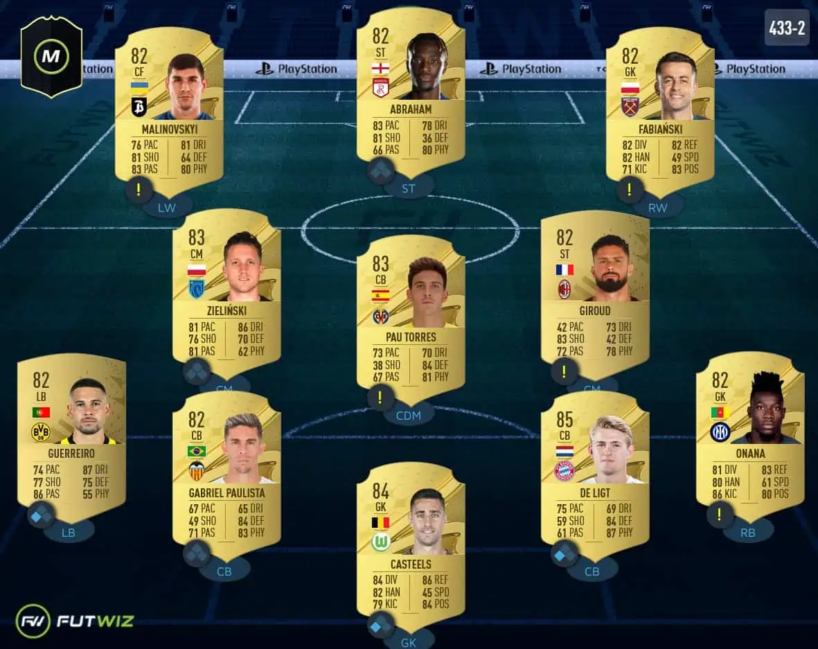 FIFA 23 SBC SAVIO SOLUTION