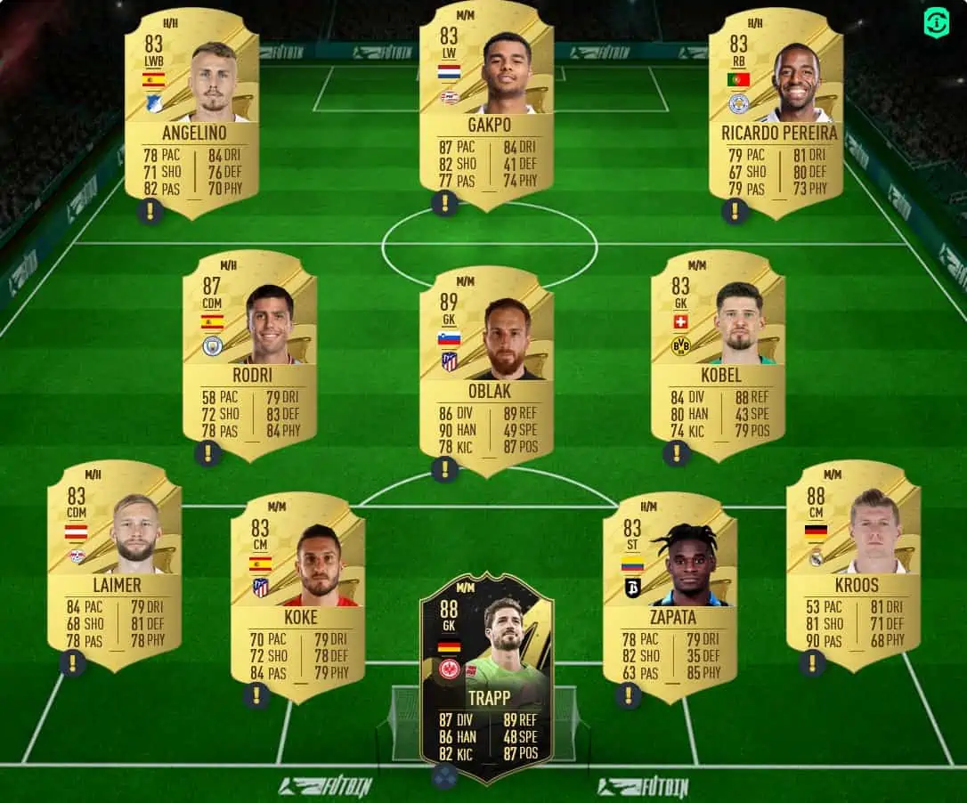 FIFA 23 SBC KEANE WORLD CUP HERO SOLUTION 3