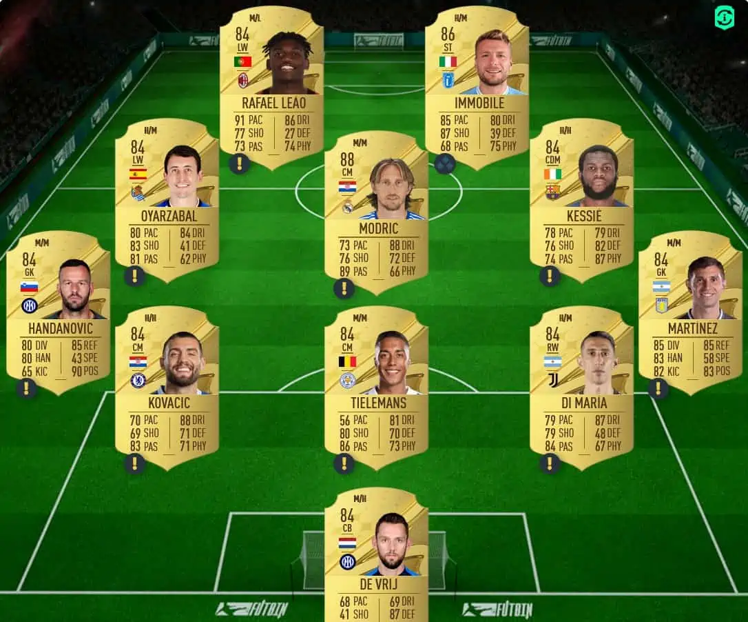 FIFA 23 SBC BASE ICON UPGRADE SOLUTION