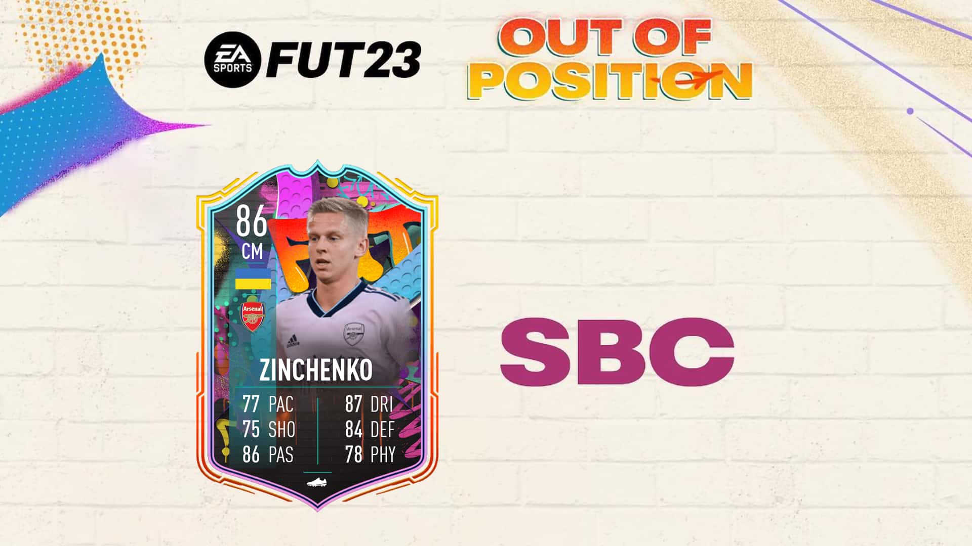 FIFA 23 SBC Oleksandr Zinchenko Out Of Position Cheapest Solutions and Review
