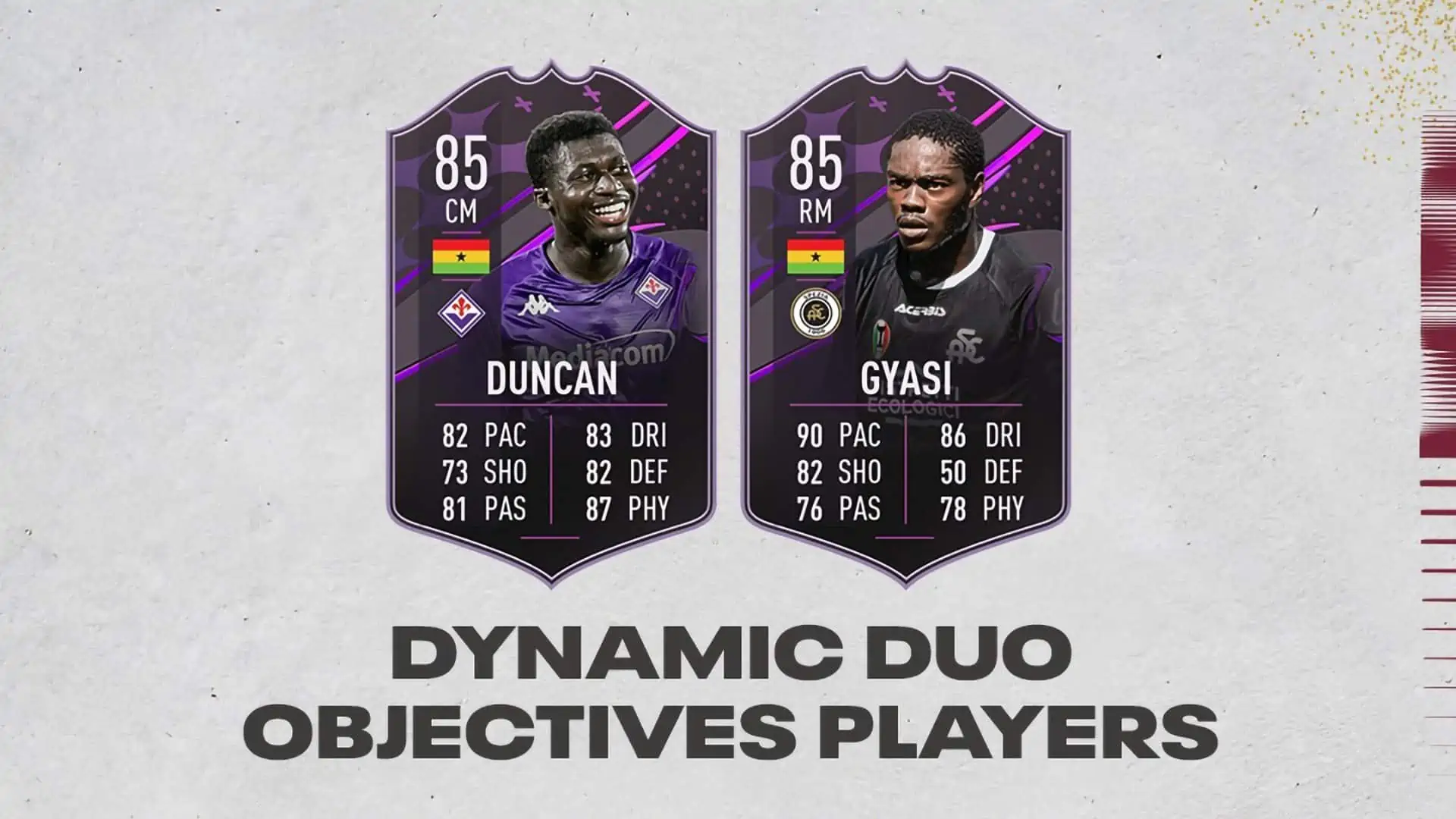 FIFA 23 GYASI AND DUNCAN OBJECTIVES