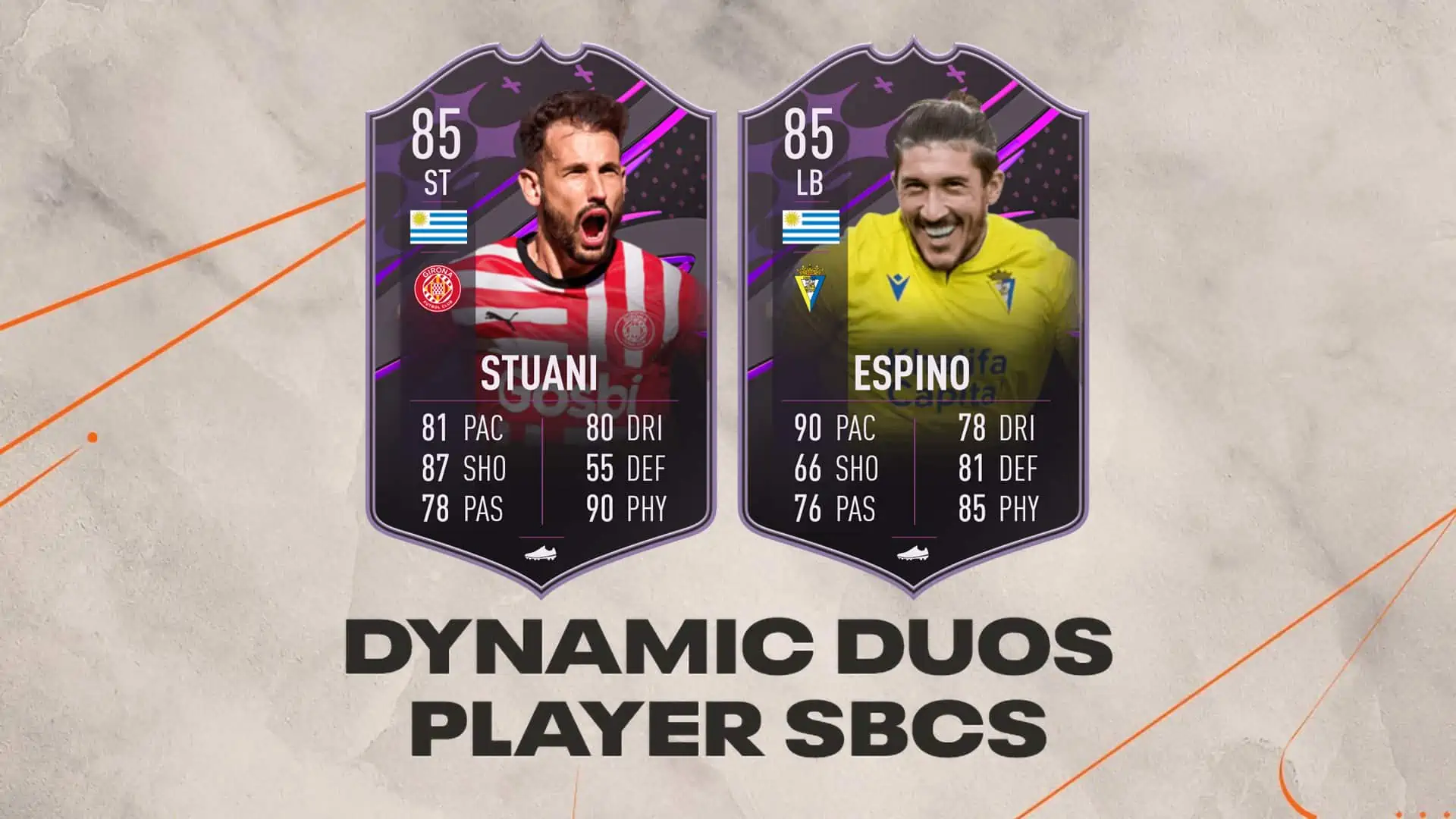 FIFA 23 STUANI AND ESPINO DYNAMIC DUOS OBJECTIVES