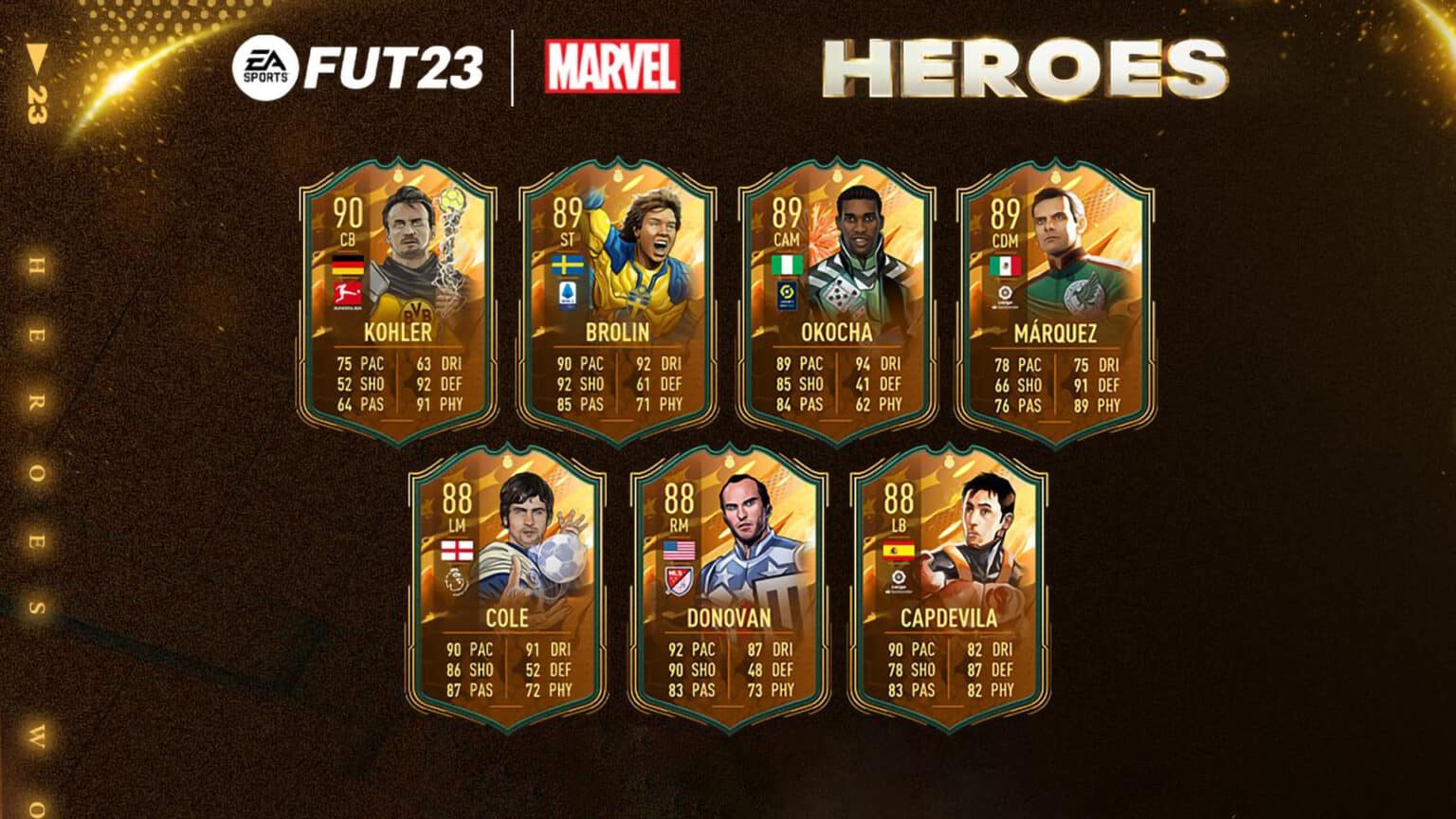 FIFA 23 World Cup Heroes Team 2 is now available! FifaUltimateTeam.it