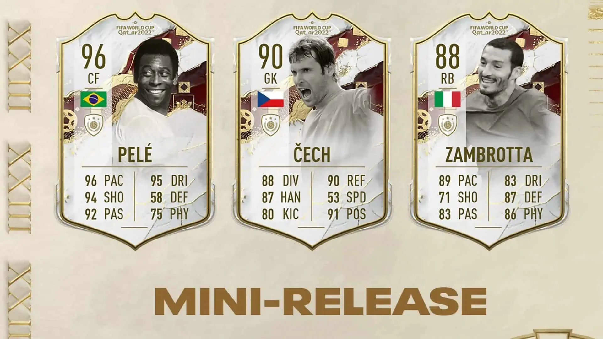 FIFA 23 WORLD CUP ICONS MINI RELEASE