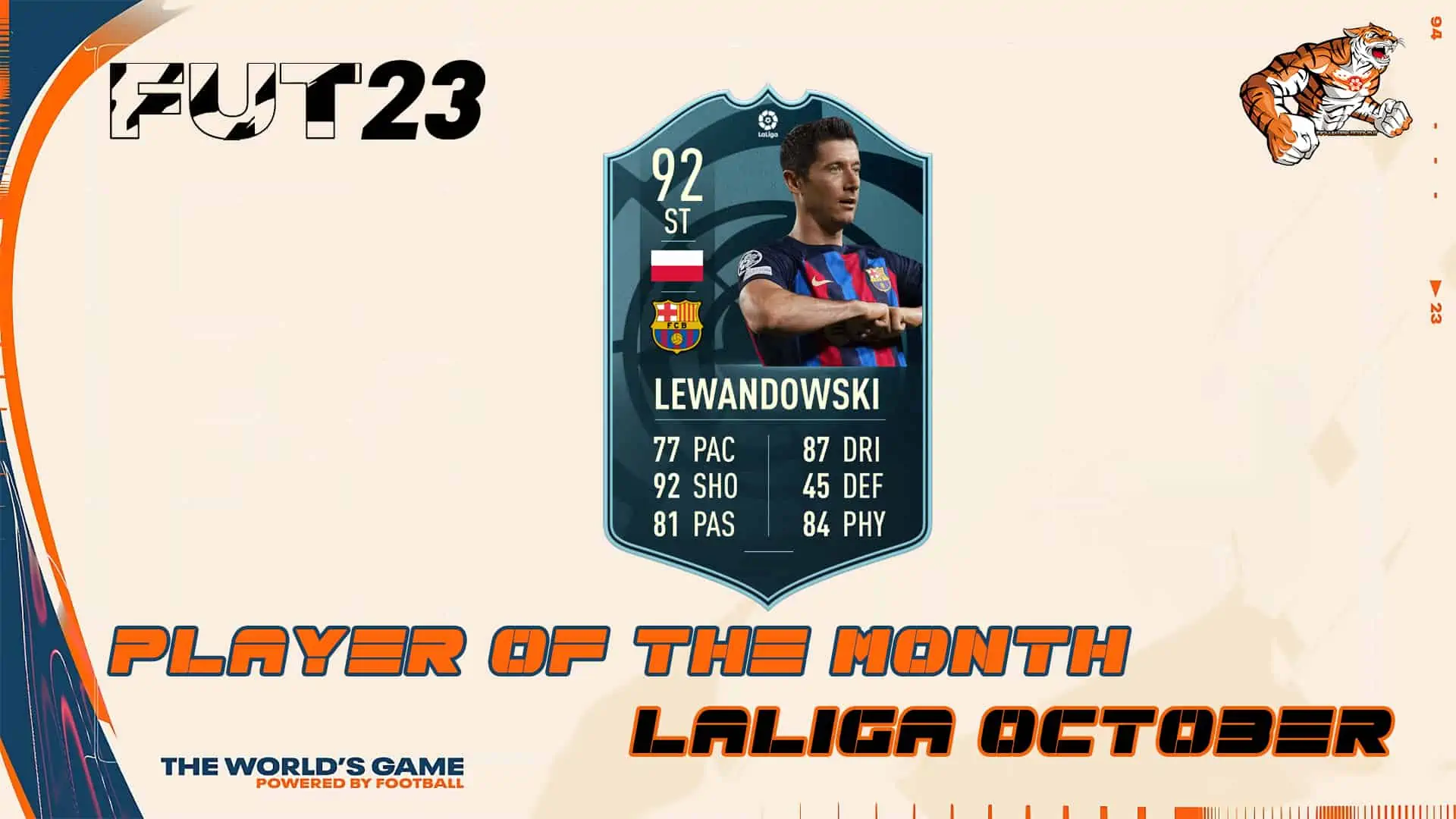 FIFA 23 SBC LEWANDOWSKI POTM OCTOBER