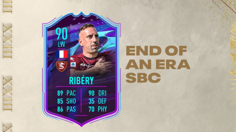 FIFA 23 SBC Franck Ribery EOAE End of An Era: Cheapest Solutions and ...