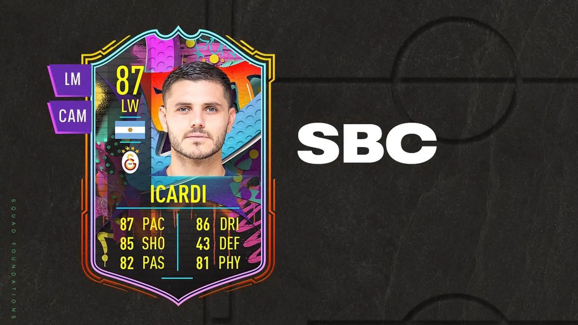 FIFA 23 SBC ICARDI OUT OF POSITION