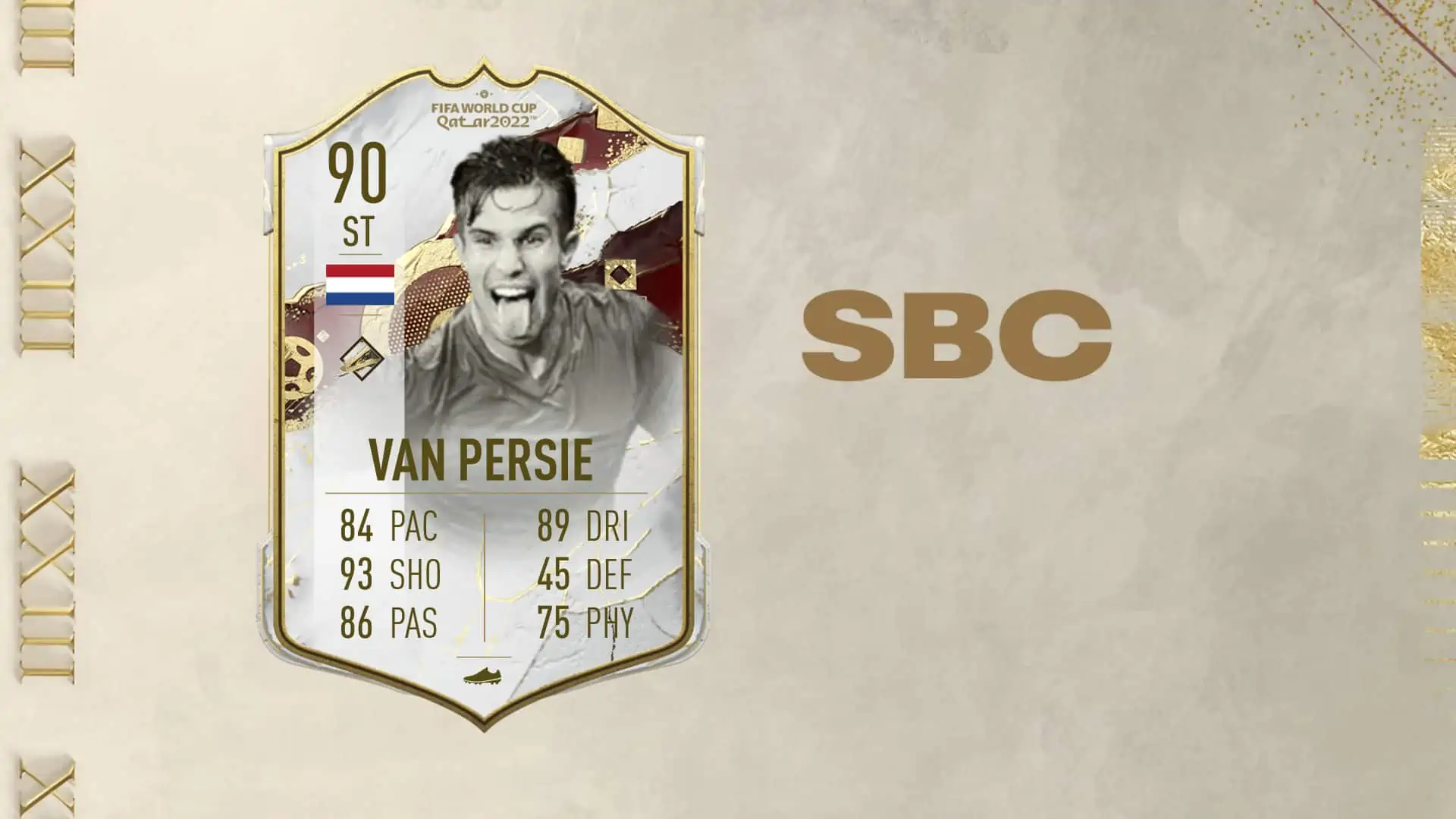 FIFA 23 SBC VAN PERSIE WORLD CUP ICON