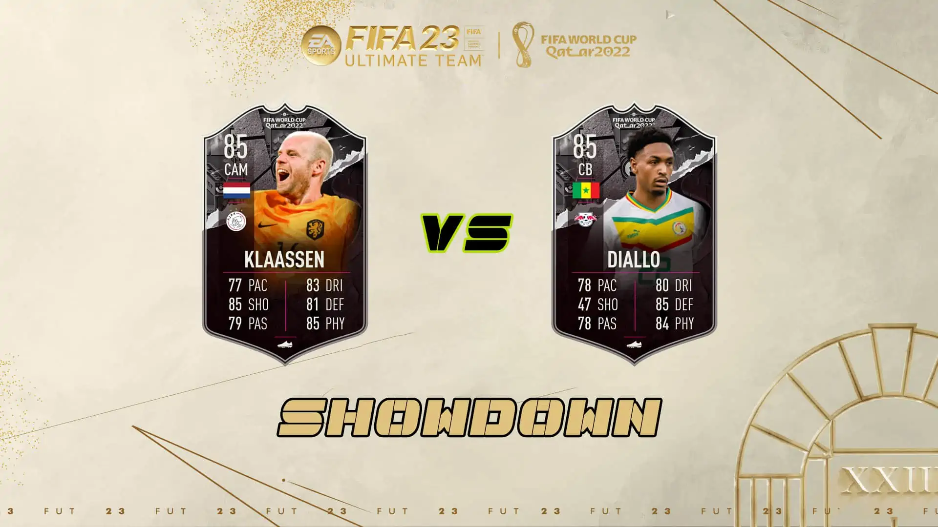 FIFA 23 SBC DIALLO VS KLAASSEN SHOWDOWN
