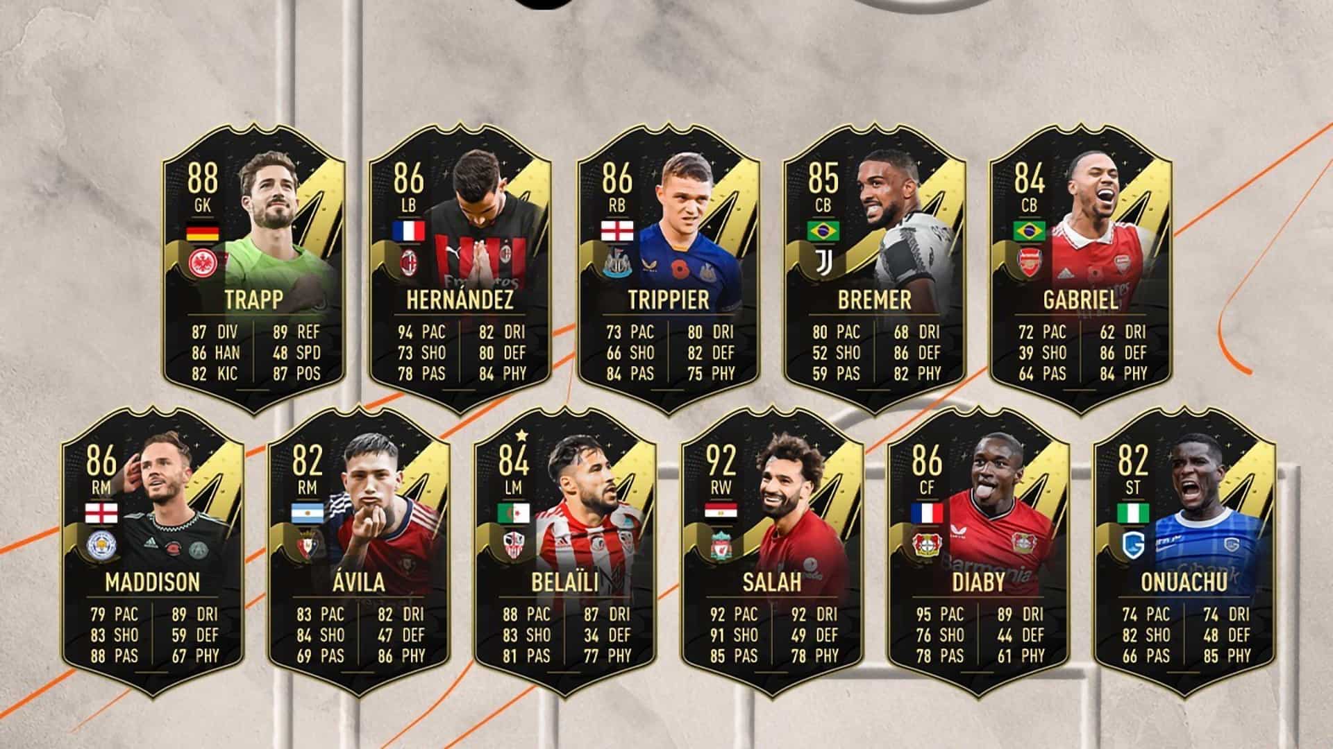 TOTW 3 Players - FIFA 23 - FIFPlay