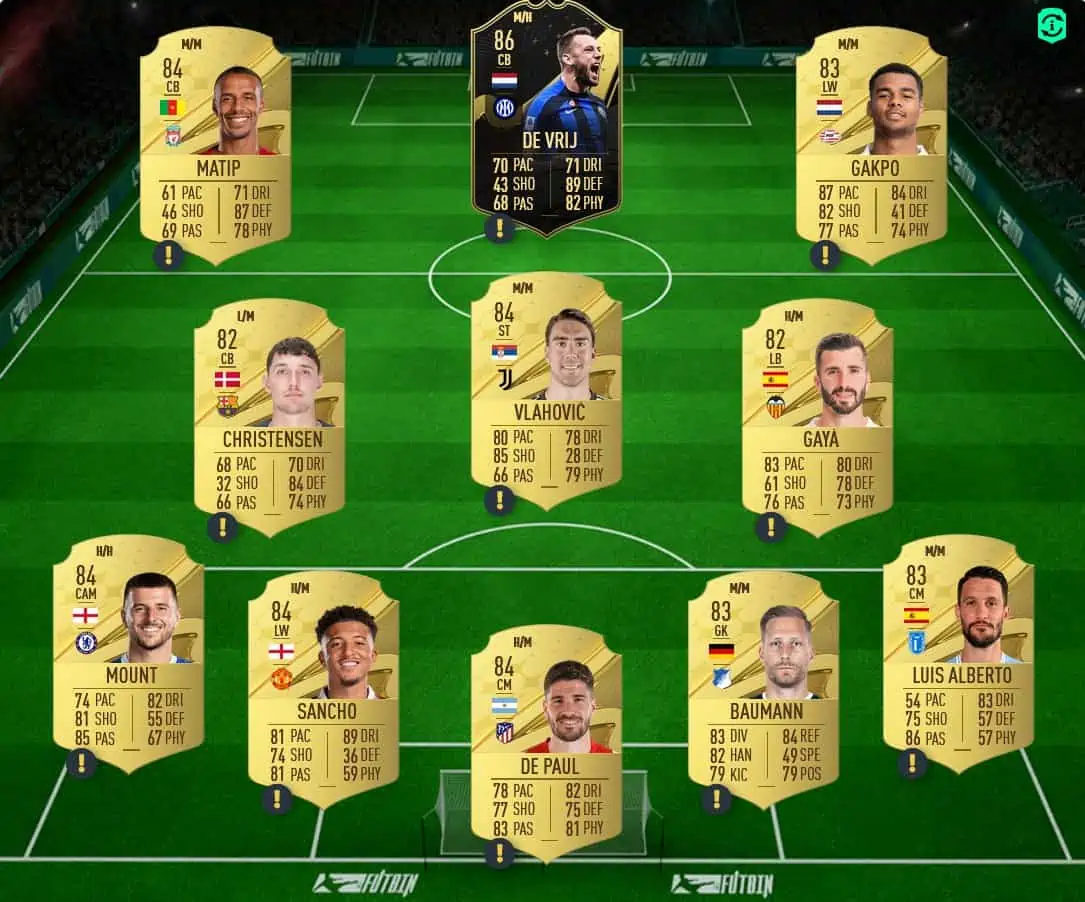 FIFA 23 SBC ANSU FATI OUT OF POSITION SOLUTION