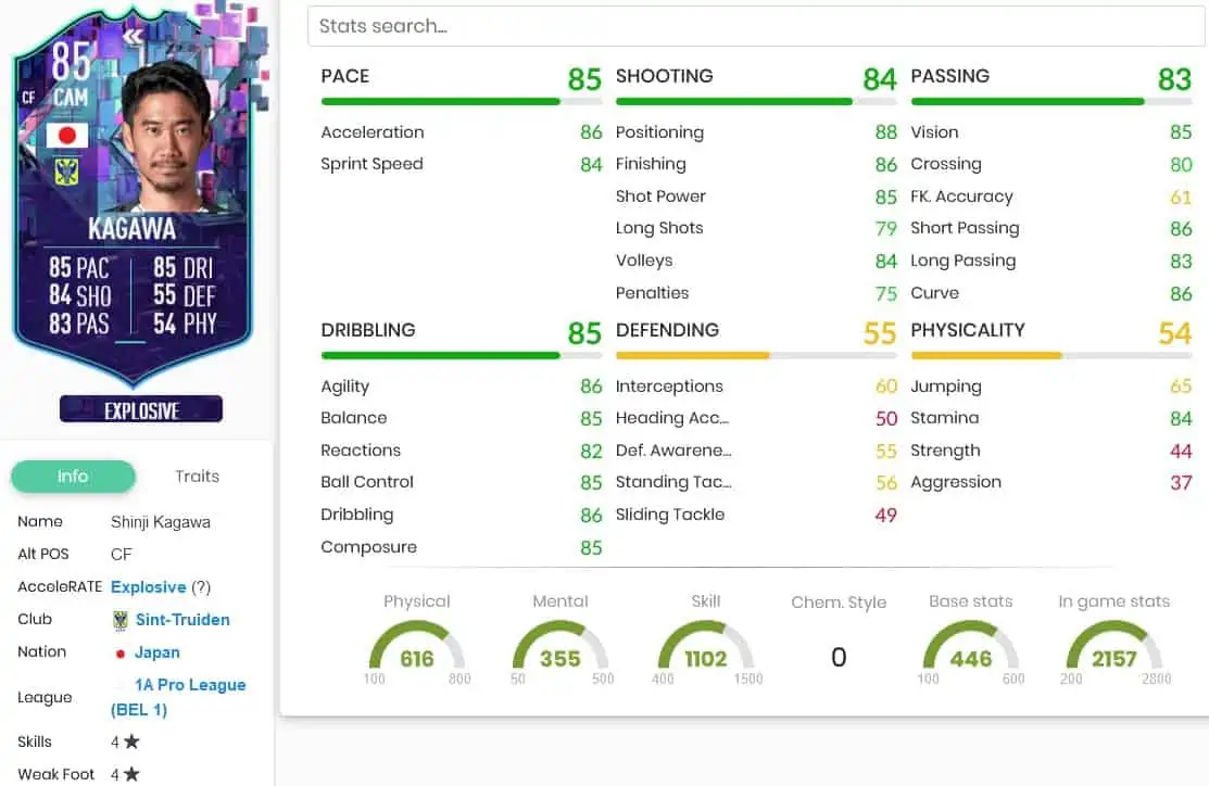 FIFA 23 SBC Flashback kagawa