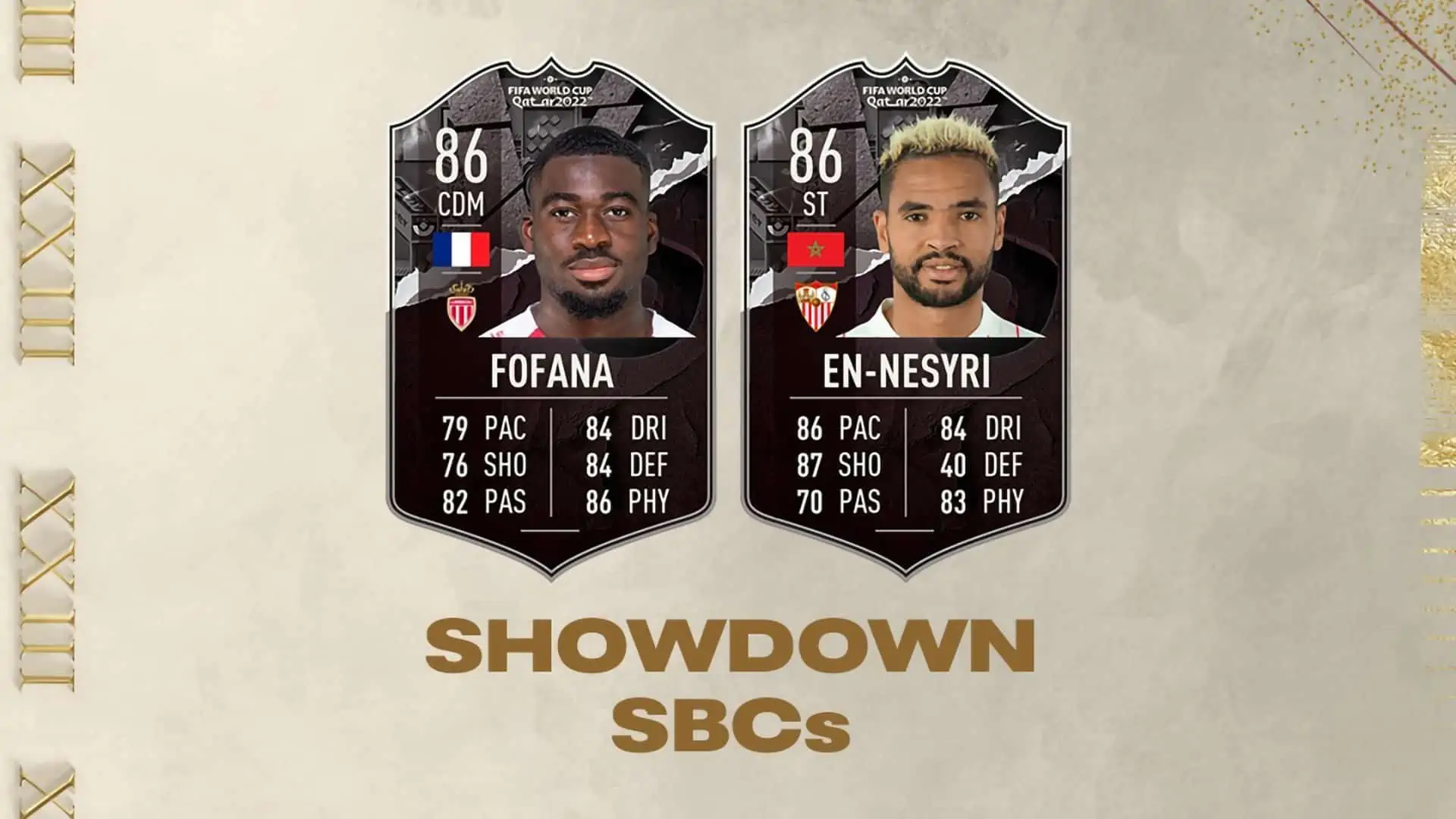 FIFA 23 FOFANA AND EN_NESYRI SHOWDOWN SBC