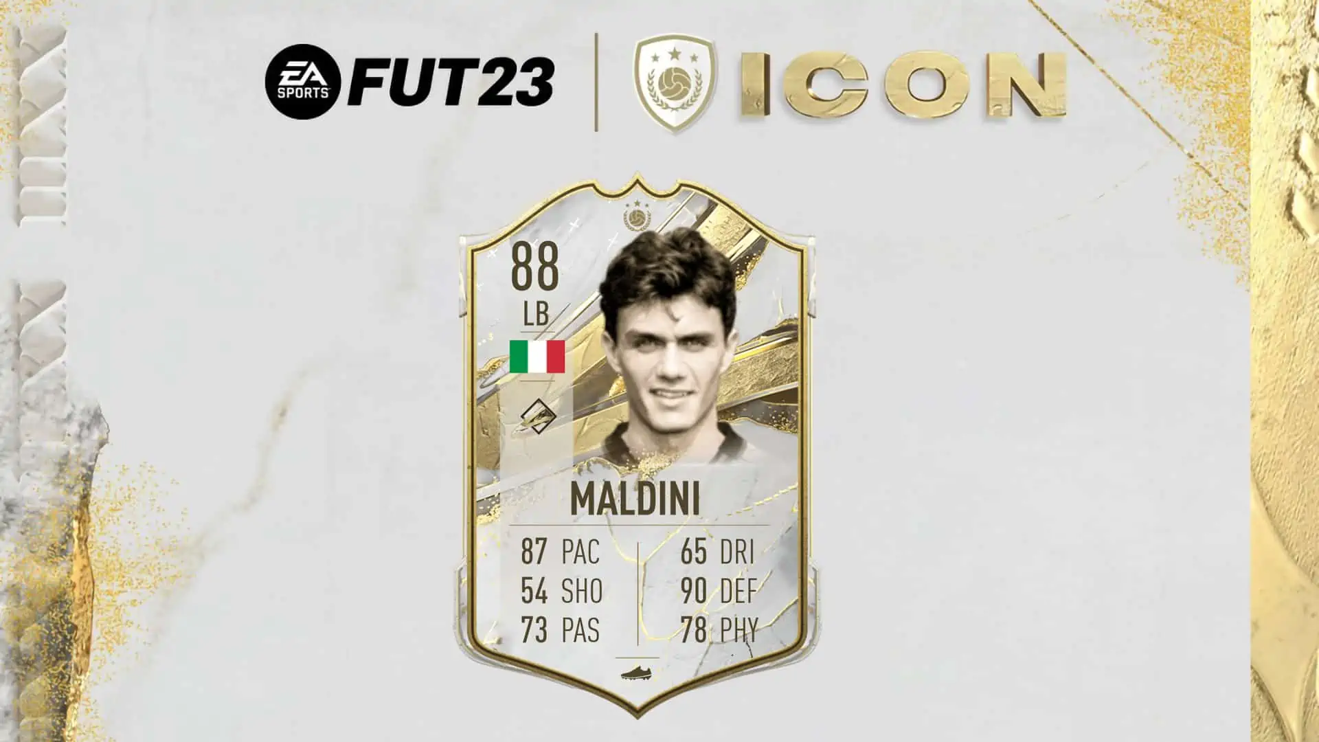 FIFA 23 MALDINI BASE SBC ICON