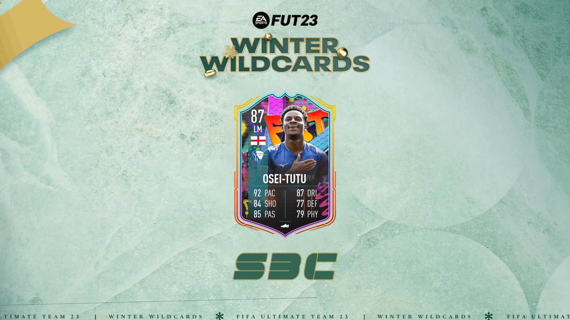 EA today added Osei-Tutu as a season-progression card in FIFA 22