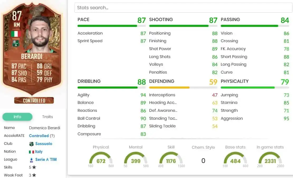 FIFA 23 BERARDI CENTURIONS OBJECTIVES