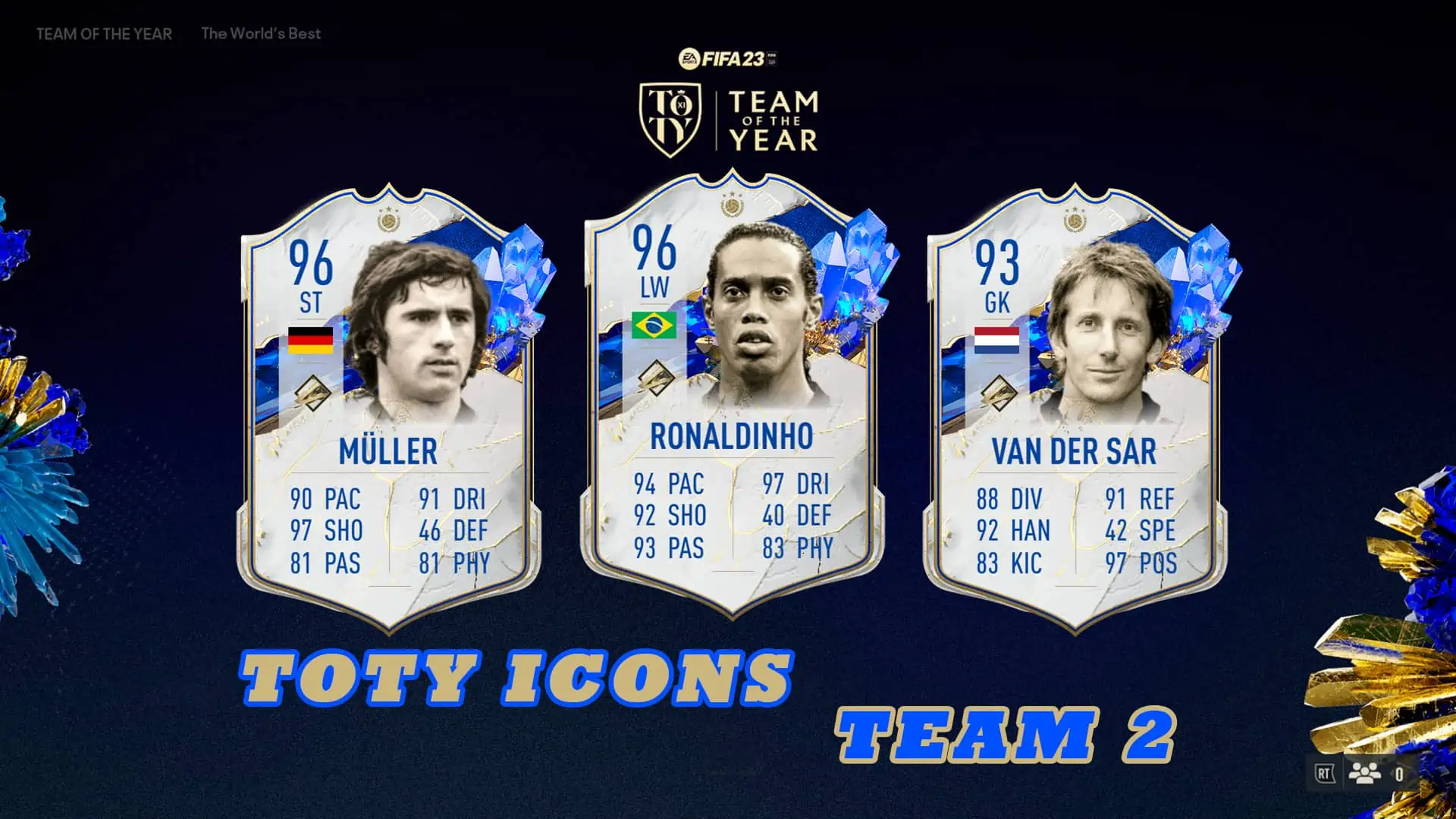 FIFA 23 TOTY ICONS TEAM 2