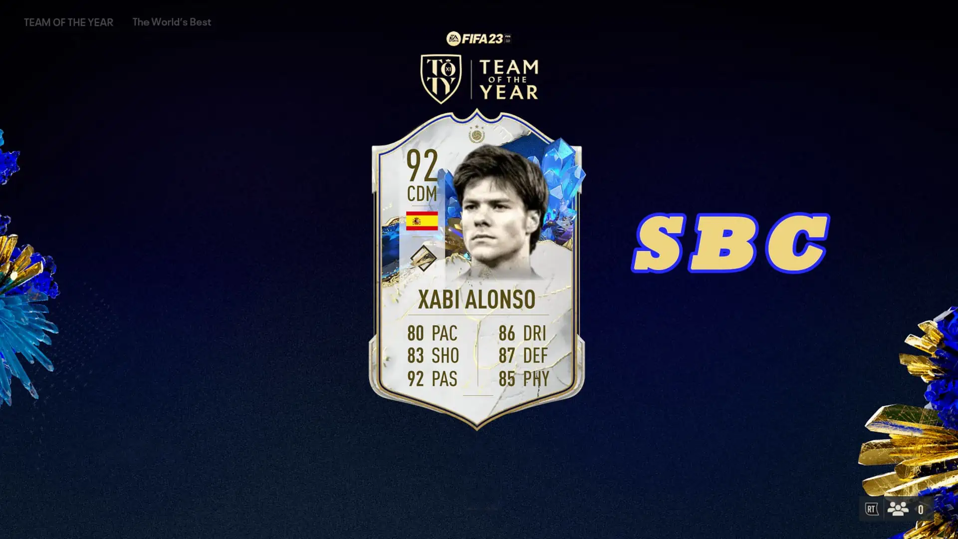 FIFA 23 SBC XABI ALONSO TOTY ICON