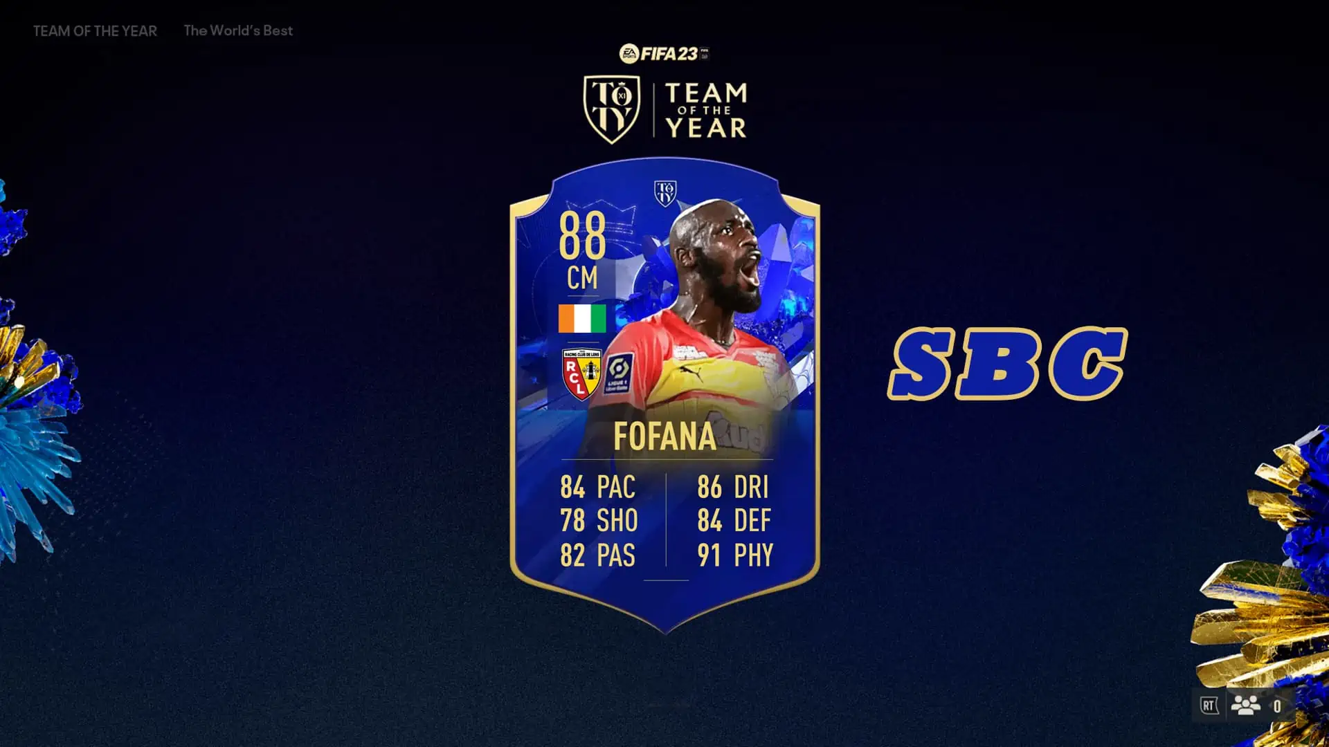 FIFA 23 SBC FOFANA TOTY HONOURABLE MENTIONS