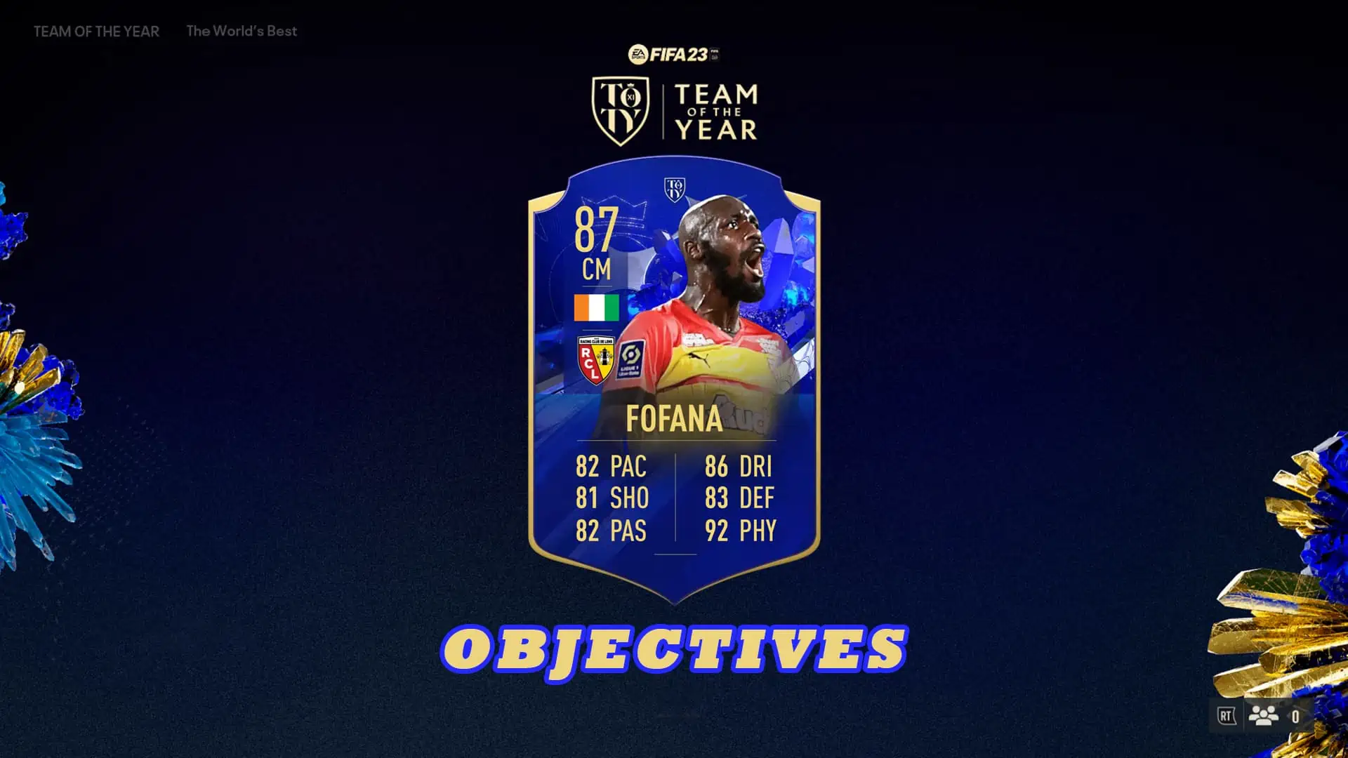 FIFA 23 FOFANA HONOURABLE MENTIONS OBJECTIVES