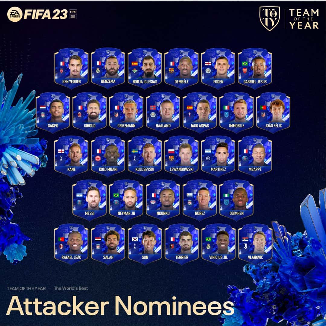 TOTY ATTACKERS